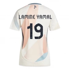 Dámské Fotbalové Dresy Španělsko 2025 Euro Lamine Yamal #19 Venkovní Dres