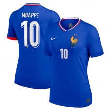 Dámské Kylian Mbappé #10 Fotbalové Dresy Francie Mistrovství Evropy 2024 Domácí Dres