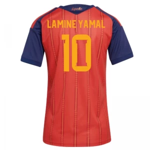 Dámské Lamine Yamal #10 Fotbalové Dresy Španělsko Mistrovství Světa 2026 Domácí Dres