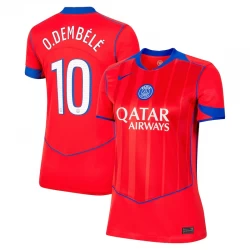 Dámské O.Dembele #10 Fotbalové Dresy Paris Saint-Germain PSG 2025-26 Cup Třetí Dres