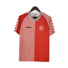 Dánsko Retro Dres 1986 Domácí Mužské