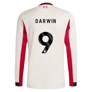 Darwin Núñez #9 Fotbalové Dresy Liverpool FC 2025-26 Venkovní Dres Mužské Dlouhý Rukáv