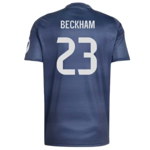 David Beckham #23 Fotbalové Dresy Real Madrid 2025-26 Venkovní Dres Mužské