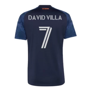 David Villa #7 Fotbalové Dresy New York City FC 2026 Venkovní Dres Mužské