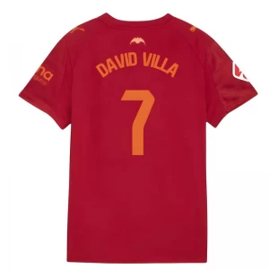 David Villa #7 Fotbalové Dresy Valencia CF 2025-26 Venkovní Dres Mužské
