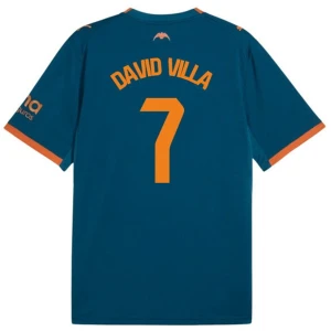 David Villa #7 Fotbalové Dresy Valencia CF 2026-27 Venkovní Dres Mužské