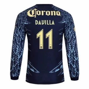 DAVILA #11 Fotbalové Dresy Club América 2025-26 Venkovní Dres Mužské Dlouhý Rukáv