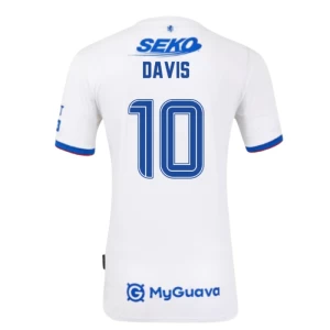 Davis #10 Fotbalové Dresy Rangers FC 2025-26 Venkovní Dres Mužské