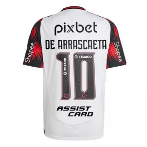 De Arrascaeta #10 Fotbalové Dresy CR Flamengo 2025-26 Sponsor Venkovní Dres Mužské