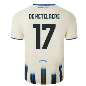 De Ketelaere #17 Fotbalové Dresy Atalanta BC 2025-26 Venkovní Dres Mužské