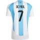 De Paul #7 Fotbalové Dresy Argentina Copa America 2024 Domácí Dres Mužské