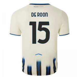 De Roon #15 Fotbalové Dresy Atalanta BC 2025-26 Venkovní Dres Mužské