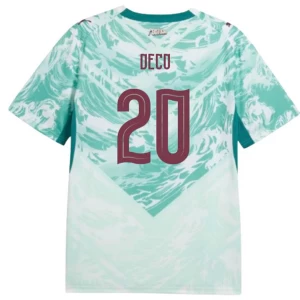 Deco #20 Fotbalové Dresy Portugalsko Mistrovství Světa 2026 Venkovní Dres Mužské