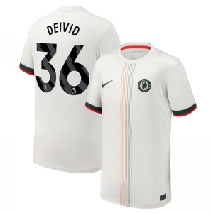 Deivid #36 Fotbalové Dresy Chelsea FC 2025-26 Venkovní Dres Mužské