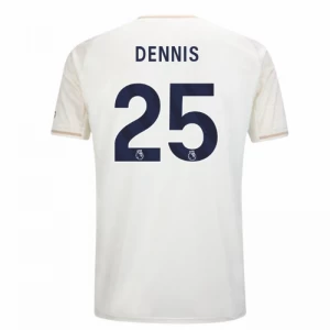 Dennis #25 Fotbalové Dresy Nottingham Forest FC 2025-26 Venkovní Dres Mužské