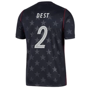 Dest #2 Fotbalové Dresy Spojené Státy Americké Mistrovství Světa 2026 Venkovní Dres Mužské