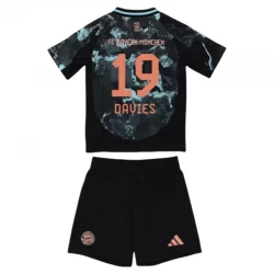 Dětské Alphonso Davies #19 Fotbalové Dresy FC Bayern München 2024-25 Venkovní Dres Komplet