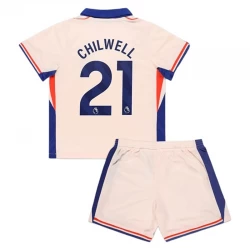 Dětské Chilwell #21 Fotbalové Dresy Chelsea FC 2024-25 Venkovní Dres Komplet