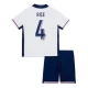 Dětské Declan Rice #4 Fotbalové Dresy Anglie Mistrovství Evropy 2024 Domácí Dres Komplet