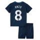 Dětské Enzo Fernández #8 Fotbalové Dresy Chelsea FC 2023-24 Venkovní Dres Komplet