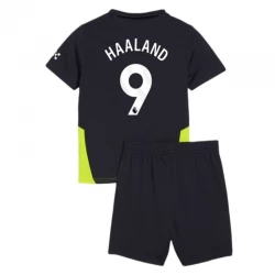 Dětské Erling Haaland #9 Fotbalové Dresy Manchester City 2024-25 Venkovní Dres Komplet