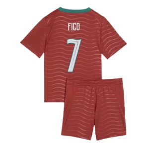 Dětské Figo #7 Fotbalové Dresy Portugalsko Mistrovství Světa 2026 Domácí Dres Komplet