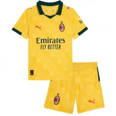 Dětské Fotbalové Dresy AC Milan 2025-26 Třetí Dres Komplet