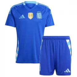 Dětské Fotbalové Dresy Argentina Copa America 2024 Venkovní Dres Komplet