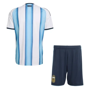 Dětské Fotbalové Dresy Argentina Mistrovství Světa 2026 Domácí Dres Komplet