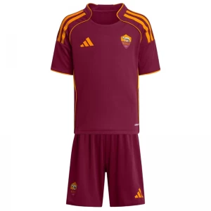 Dětské Fotbalové Dresy AS Roma 2025-26 Domácí Dres Komplet