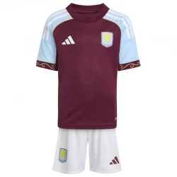 Dětské Fotbalové Dresy Aston Villa 2025-26 Domácí Dres Komplet