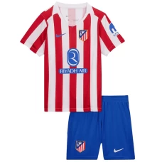 Dětské Fotbalové Dresy Atlético Madrid 2025-26 Domácí Dres Komplet