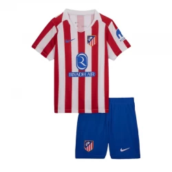 Dětské Fotbalové Dresy Atlético Madrid 2025-26 Domácí Dres Komplet