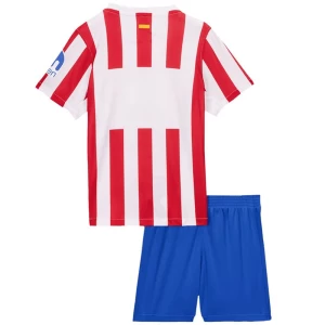 Dětské Fotbalové Dresy Atlético Madrid 2025-26 Domácí Dres Komplet