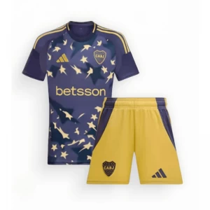 Dětské Fotbalové Dresy Boca Juniors 2025-26 Třetí Dres Komplet