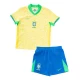Dětské Fotbalové Dresy Brazílie 2024 Domácí Dres Komplet