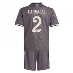 Dětské Fotbalové Dresy Carvajal #2 Real Madrid 2024-25 Alternativní Dres Komplet