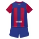 Dětské Fotbalové Dresy FC Barcelona 2023-24 Domácí Dres Komplet