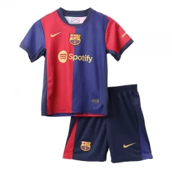 Dětské Fotbalové Dresy FC Barcelona 2024-25 Domácí Dres Komplet