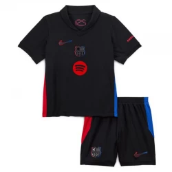 Dětské Fotbalové Dresy FC Barcelona 2024-25 New Spotify Logo Venkovní Dres Komplet