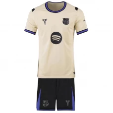 Dětské Fotbalové Dresy FC Barcelona 2025-26 Venkovní Dres Komplet