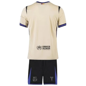 Dětské Fotbalové Dresy FC Barcelona 2025-26 Venkovní Dres Komplet