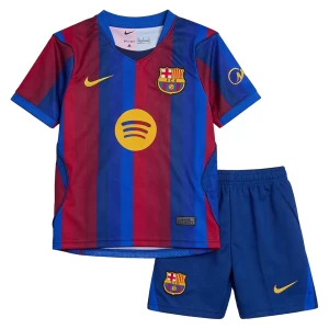 Dětské Fotbalové Dresy FC Barcelona 2026-27 Domácí Dres Komplet