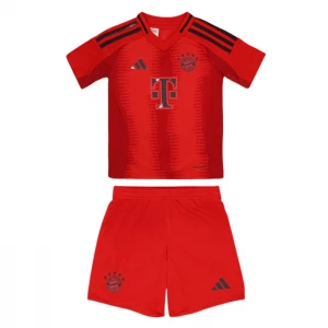 Dětské Fotbalové Dresy FC Bayern München 2024-25 Domácí Dres Komplet