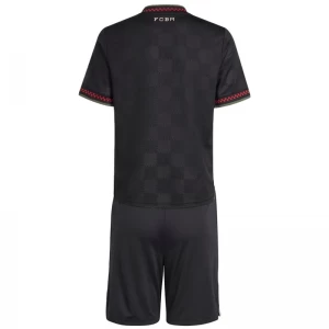Dětské Fotbalové Dresy FC Bayern München 2025-26 Třetí Dres Komplet