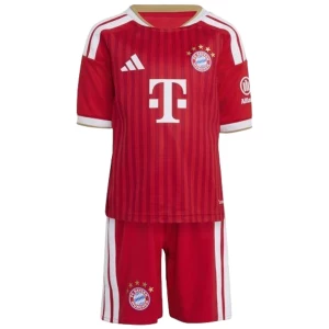 Dětské Fotbalové Dresy FC Bayern München 2026-27 Domácí Dres Komplet