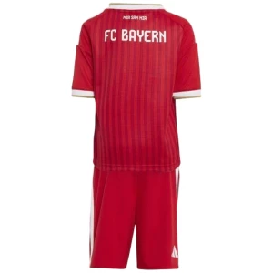 Dětské Fotbalové Dresy FC Bayern München 2026-27 Domácí Dres Komplet