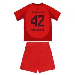 Dětské Fotbalové Dresy FC Bayern München Jamal Musiala #42 2024-25 Domácí Dres Komplet