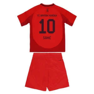 Dětské Fotbalové Dresy FC Bayern München Sane #10 2024-25 Domácí Dres Komplet