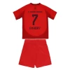 Dětské Fotbalové Dresy FC Bayern München Serge Gnabry #7 2024-25 Domácí Dres Komplet